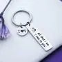 Mom jewelry All That I am I Own to You Mom Keychain Appreciation Keychain Mothers Day Gift Birthday Gift Thank You Gifts for Mom from Daughter Son (own to you KR)