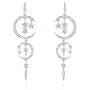 Exaggerated Luxury Sun Moon Stars Drop Earrings Rhinestone Punk Earrings for Women Jewelry Golden Boho Vintage Earrings Exaggerated Luxury Sun Moon Stars Drop Earrings Rhinestone Punk Earrings for Women Jewelry Golden Boho Vintage Earrings