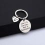 BEKECH Sober Gift Sobriety Anniversary Keychain Life is A Journey Not A Destination 1 Month 6 Months 1 Year 2 Years 3 Year AA Yearly Recovery Jewelry Gift for Women Men