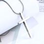 Jewenova Cross Pendant Necklace Engraved Quote Religious Necklace for Men Bible Verse Christian Jewelry