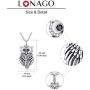 Sterling Silver Heart Urn Necklace for Ashes Cremation Keepsake Pendant Necklace for Women