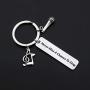Zuo Bao Singer Gift Music Lovers Gift Never Miss A Chance to Sing Keychain Karaoke Jewelry Microphone Keychain Gift for Musician