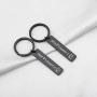 KUIYAI Gamer Couple Keychain Set His Player 1 Her Player 2 Bar Pendant Key Ring