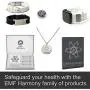 EMF Protection Pendant Necklace – Stylish Water Resistant Stainless Steel EMF Neutralizer Pendant with Additional Energy Elements – Electromagnetic Protection Jewelry with Dual Technology