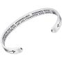 KEPKGO Inspirational Cuff Bracelets Gifts for Daughter, for Mom Granddaughter Women Girls Gift