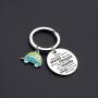 WSNANG Camping Gifts Happy Camper RV Keychain Trailer Vacation Traveler Jewelry Gifts for Camper Lover