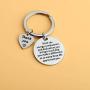 BAUNA You Made a Difference Gift Inspirational Thank You Jewelry Social Worker Gift You Made a Difference in So Many Lives We Appreciate You Key Ring