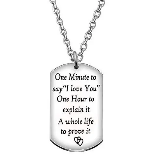 AGR8T Pendant Necklace for Women Girls Boyfriend Girlfriend Birthday Gifts Women Jewelry I Love You AGR8T Pendant Necklace for Women Girls Boyfriend Girlfriend Birthday Gifts Women Jewelry I Love You