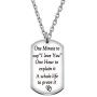 AGR8T Pendant Necklace for Women Girls Boyfriend Girlfriend Birthday Gifts Women Jewelry I Love You