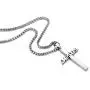 REVEMCN Jewelry Stainless Steel Simple Jesus Cross Pendant Necklace for Men Women 20-24 Inches Rolo Chain REVEMCN Jewelry Stainless Steel Simple Jesus Cross Pendant Necklace for Men Women 20-24 Inches Rolo Chain