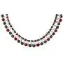 Elegant Womens Hematite Magnetic Therapy Necklace with Healing Stones Pain Relief for Neck Arthritis Migraine Headaches Shoulders and Back (Regular, Red Agate) Elegant Womens Hematite Magnetic Therapy Necklace with Healing Stones Pain Relief for Neck Arthritis Migraine Headaches Shoulders and Back (Regular, Red Agate)