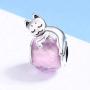 Lovely Animals Charm 925 Sterling Silver Animal Charm Beads for Fashion Charms Bracelet & Necklace