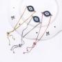 SENFAI Classics Evil Eye Adjustable Bracelet with Yellow Gift Box