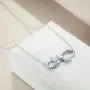 YFN I Love You Forever Sterling Silver Pendant Necklace Birthday Gift Jewelry 18Inch YFN I Love You Forever Sterling Silver Pendant Necklace Birthday Gift Jewelry 18Inch
