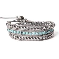 YGLINE Dazzling Handmade Leather Wrap Bracelet Collection