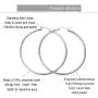 5 Pairs Stainless Steel Round Hoop Earring Hypoallergenic Ears for Women 20mm-60mm 5 Pairs Stainless Steel Round Hoop Earring Hypoallergenic Ears for Women 20mm-60mm