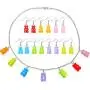 8 Pieces Bear Jewelry Set Includes 7 Pairs Gummy Candy Bear Dangle Earrings and 7 Colors Resin Bear Necklace Party Favors for Women Girls 8 Pieces Bear Jewelry Set Includes 7 Pairs Gummy Candy Bear Dangle Earrings and 7 Colors Resin Bear Necklace Party Favors for Women Girls