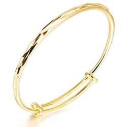 OPK Bangle Bracelets for Women Fashion Classical 18k Gold Plating Copper Jewelry Gifts for Ladies OPK Women bangles Bangle Bracelets for Women bracelet for womenFashion bracelet for women Classical 18k Gold Plating Copper cuff bangle bracelets for women c