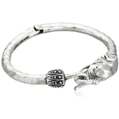 Lucky Brand Womens Bombay Fillagree Elephant Cuff