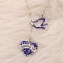 CENWA Sorority Inspired Dove Necklace/Bracelet Scholarship 1920 Greek Sorority Jewelry Gift