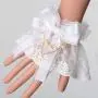 BLESSUME Lolita Lace Cuffs Steampunk Wrist Cuff Bracelet (White 10(1pr)) BLESSUME Lolita Lace Cuffs Steampunk Wrist Cuff Bracelet (White 10(1pr))