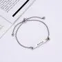 Personalized Faith Bracelet- BREATHE -Positive Inspirational Quotes Adjustable Cuff Jewelry For Women, Ideal Encouragement Gifts for Women