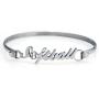 Stainless Steel Softball Bracelet | Softball Jewelry by ChalkTalk Sports