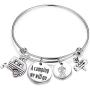 Gzrlyf Camping Bracelet Camper Bracelet Summer Camping Gift A Camping We Will Go Jewelry Camp Themed Bracelet Camping Lovers Gift Camp Counselor Gift