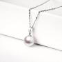 SISGEM 14K Gold Pearl Necklaces for Women with 18k Gold Pendant (Freshwater Cultured Pearl), Real Gold Anniversary Jewelry Gifts for Her, Present for Mother Wife Girlfriend, 18''