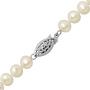 JewelExclusive Sterling Silver 6-6.5mm White Genuine Freshwater Pearl Earrings, Necklace & Bracelet Set