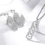 Aurora Tears 925 Sterling Silver Cletic Knot Bar Jewelry Women Irish Celtic Knot Pendant Earring Good Luck Protective Jewelry Aurora Tears 925 Sterling Silver Cletic Knot Bar Jewelry Women Irish Celtic Knot Pendant Earring Good Luck Protective Jewelry