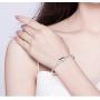 Syangpang Love Hope Charms for Fit Pandora Charms Bracelet 925 Sterling Silver Heart Beads Infinite Love Luck Charms for Bracelet Gift for Women and Girl