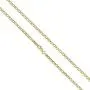 14K Solid Gold 2.5MM Curb Chain Necklace With Lobster Clasp, 16'' - 30''