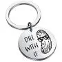 CENWA Dill Pickle Jewelry Dill with It Keychain Vegetable Jewelry Pickle Lover Gift Pun Novelty Humor Gift Parody Sarcastic Gift for Friend