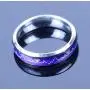 2 Pcs 6MM Comfort Fit Stainless-Steel Color Changing Heart Mood Ring Wedding Band Anniversary Promise 2 Pcs 6MM Comfort Fit Stainless-Steel Color Changing Heart Mood Ring Wedding Band Anniversary Promise