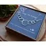 EFYTAL 70th Birthday Gifts for Women, Sterling Silver Seven Circle Necklace for Her, 7 Decade Jewelry 70 Years Old EFYTAL 70th Birthday Gifts for Women, Sterling Silver Seven Circle Necklace for Her, 7 Decade Jewelry 70 Years Old