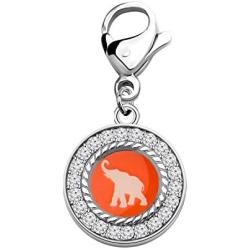 POTIY DST Gift DST Sorority Clip-on Charm Jewelry Crystal DST Sisters Gift