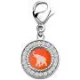 POTIY DST Gift DST Sorority Clip-on Charm Jewelry Crystal DST Sisters Gift