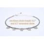 ABONDEVER Butterfly Tennis Choker Necklace Punk Hip Hop Bling Iced Cute Dainty Link Chain Alloy Crystal Zircon Bracelet Jewelry Set Gift for Women Girls