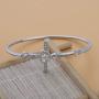 WUSUANED Infinity Love Heart Cross Bracelet Religious Jewelry for Godmothers Baptism Gift for Godmother