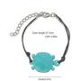 HANRESHE Miracle Turtle Transformation Charm Bracelet Carapace Turtle Ladybug Cat Noir Anime Costume Kids Jewelry Bohemia Chain Bracelet for Kidss Gift