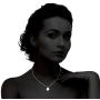 PAVOI 14K Rose Gold Plated Letter Necklace for Women | Gold Initial Necklace for Girls