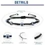Florideco 8PCS Evil Eye Bracelet Anklet Protection Luck Braided String Kabbalah Bracelet Handmade Rope Cord Thread Friendship Bracelet Florideco 8PCS Evil Eye Bracelet Anklet Protection Luck Braided String Kabbalah Bracelet Handmade Rope Cord Thread Friendship Bracelet