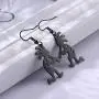 fishhook Southwestern Native American Style Kokopelli Figure Flutist Stainless Steel Drop Dangle Pendant Earrings for Girl Women fishhook Southwestern Native American Style Kokopelli Figure Flutist Stainless Steel Drop Dangle Pendant Earrings for Girl Women