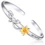Sunflower Jewelry Set Sunflower Earrings Bracelet Necklace