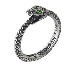 P4 Creation The Sophia Serpent Ring Ouroboros by Alchemy Gothic Snake Ring