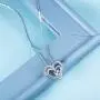 Billie Bijoux Silver Necklaces for Women 925 Sterling Silver Infinity Heart Love Diamond Pendant Neckalce Gift for Women Girls Girlfriends Valentines Day Mothers Day