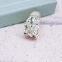 Shiny Alice Personalized Mothers Rings 9 Simulated Birthstones Rings for Mother Name Rings Mother Grandmother Gifts for Mothers Day