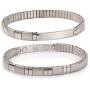 linnalove Flexible Stainless Steel Magnetic Therapy Bracelet for Women and Girls