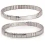 linnalove Flexible Stainless Steel Magnetic Therapy Bracelet for Women and Girls